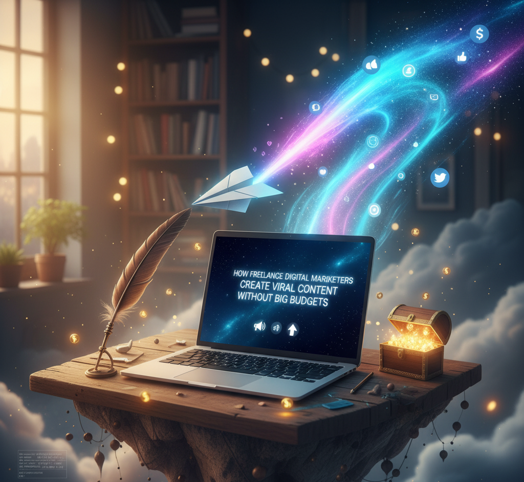 How Freelance Digital Marketers Create Viral Content Without Big Budgets