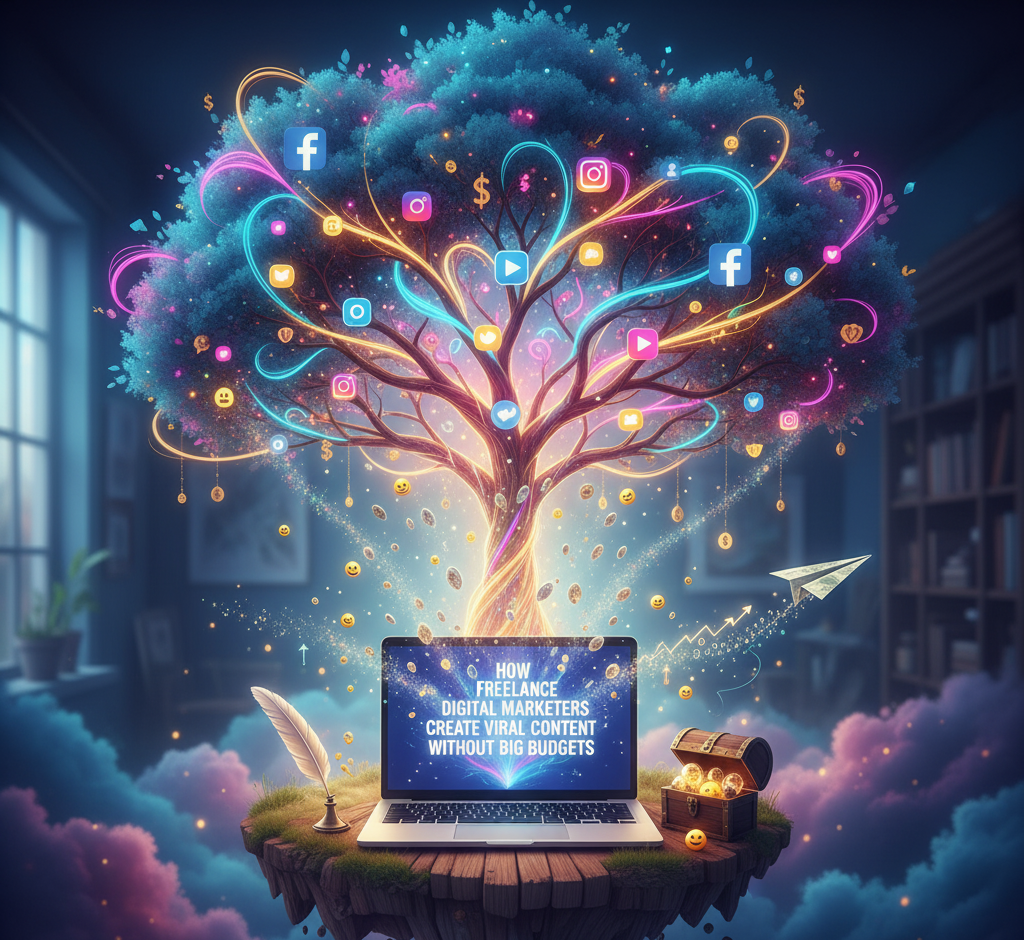 How Freelance Digital Marketers Create Viral Content Without Big Budgets